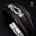 Unendlichkeitssymbol Lederarmband Herren damen endlos unendlich uniqal